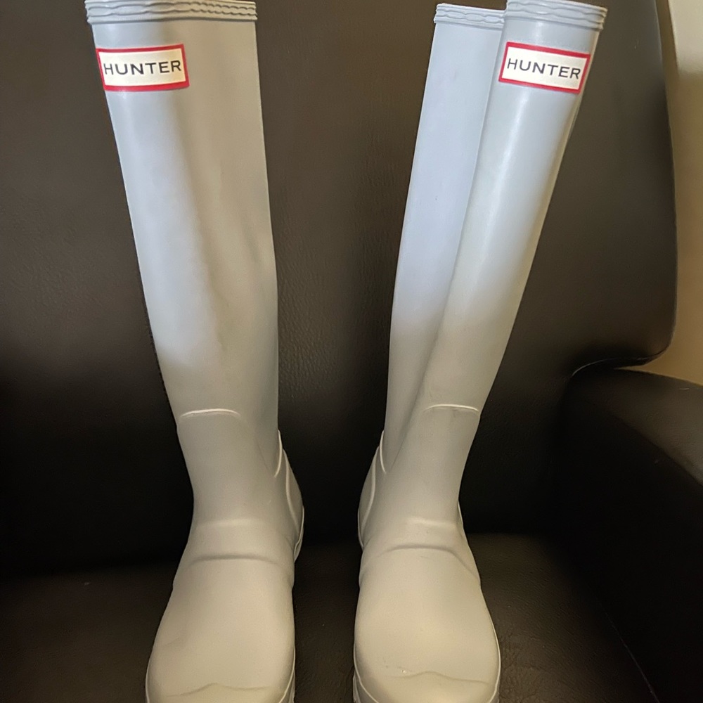 Powder Blue Rain boots